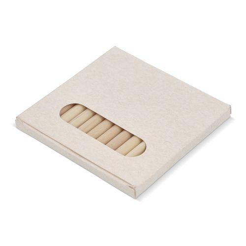 12 coloured pencils in box - Image 2